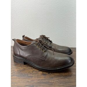 Lucky Brand Men's Shoes 8.5 M Hogan Leather Derby Oxfords Casual Business